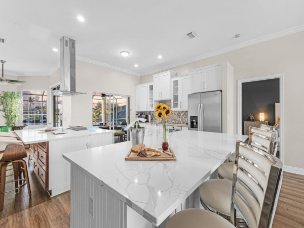 Luxury Villa in Southwest Florida with Heated Pool & Canal Views